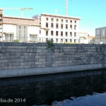 Zustand des Fundaments für das ehemalige Nationaldenkmal Wilhelm I. im Oktober 2014