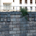 Zustand des Fundaments für das ehemalige Nationaldenkmal Wilhelm I. im Oktober 2014