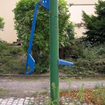 Schwengelpumpe in Berlin-Dahlem in der Straße "Im Winkel"
