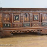 Hochzeitstruhe, Kreis Marburg, Mittelhessen, von 1788