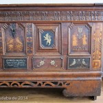 Hochzeitstruhe, Kreis Marburg, Mittelhessen, von 1788