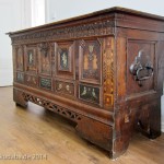 Hochzeitstruhe, Kreis Marburg, Mittelhessen, von 1788