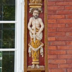 1612 fertiggestellte Alte Lateinschule in Alfeld an der Leine in Fachwerkbauweise mit einem umfangreichen Bildprogramm der Renaissance