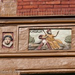 1612 fertiggestellte Alte Lateinschule in Alfeld an der Leine in Fachwerkbauweise mit einem umfangreichen Bildprogramm der Renaissance