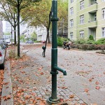 Wasserpumpe bzw. Schwengelpumpe Bredtschneiderstraße in der Nähe des ZOB in Berlin-Charlottenburg