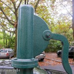 Wasserpumpe bzw. Schwengelpumpe Bredtschneiderstraße in der Nähe des ZOB in Berlin-Charlottenburg