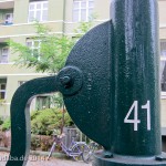 Wasserpumpe bzw. Schwengelpumpe Bredtschneiderstraße in der Nähe des ZOB in Berlin-Charlottenburg