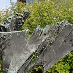 Die Skulptur Die Flamme stammt von dem Bildhauer Bernhard Heiliger aus den Jahren 1962-63 und steht am Ernst-Reuter-Platz vor Gebäuden der TU Berlin