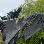 Die Skulptur Die Flamme stammt von dem Bildhauer Bernhard Heiliger aus den Jahren 1962-63 und steht am Ernst-Reuter-Platz vor Gebäuden der TU Berlin