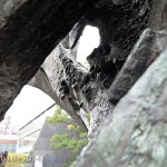 Die Skulptur Die Flamme stammt von dem Bildhauer Bernhard Heiliger aus den Jahren 1962-63 und steht am Ernst-Reuter-Platz vor Gebäuden der TU Berlin