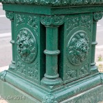 Die Schwengelpumpe Franklinstraße/Salzufer befindet sich in der Nähe der Marchbrücke in Berlin-Charlottenburg.