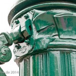 Die Schwengelpumpe Franklinstraße/Salzufer befindet sich in der Nähe der Marchbrücke in Berlin-Charlottenburg.