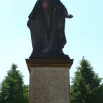 Freiheitskämpfer-Denkmal in Kirchheimbolanden mit der Figur der "Trauernden" Germania von Hermann Schies