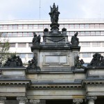 Königskolonnaden von Carl von Gontard im Kleistpark in Berlin-Schöneberg