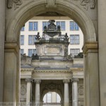 Königskolonnaden von Carl von Gontard im Kleistpark in Berlin-Schöneberg