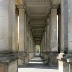 Königskolonnaden von Carl von Gontard im Kleistpark in Berlin-Schöneberg