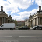 Königskolonnaden von Carl von Gontard im Kleistpark in Berlin-Schöneberg