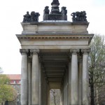 Königskolonnaden von Carl von Gontard im Kleistpark in Berlin-Schöneberg