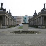 Königskolonnaden von Carl von Gontard im Kleistpark in Berlin-Schöneberg