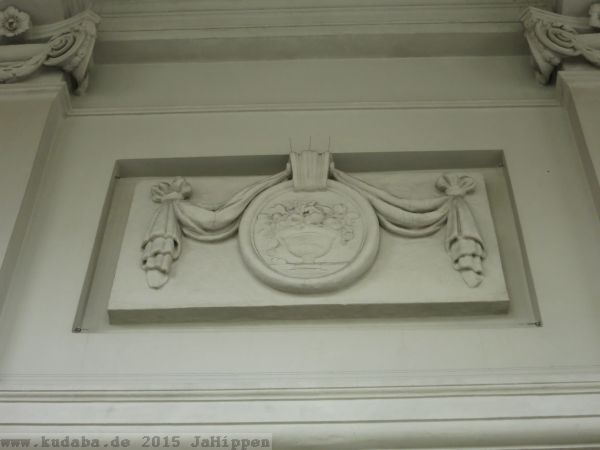 Königskolonnaden von Carl von Gontard im Kleistpark in Berlin-Schöneberg