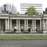 Königskolonnaden von Carl von Gontard im Kleistpark in Berlin-Schöneberg