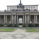 Königskolonnaden von Carl von Gontard im Kleistpark in Berlin-Schöneberg