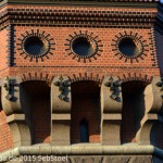 Oberbaumbrücke über die Spree in Berlin-Friedrichshain-Kreuzberg von Otto Stahn