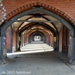 Oberbaumbrücke über die Spree in Berlin-Friedrichshain-Kreuzberg von Otto Stahn