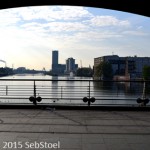 Oberbaumbrücke über die Spree in Berlin-Friedrichshain-Kreuzberg von Otto Stahn