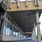 Westfassade der Fachhochschule Potsdam.