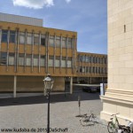 Ostfassade der Fachhochschule Potsdam.