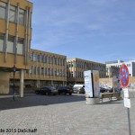 Ostfassade der Fachhochschule Potsdam.