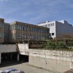 Ostfassade der Fachhochschule Potsdam.