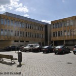 Ostfassade der Fachhochschule Potsdam.