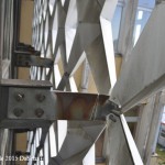 Die Fassadenverzierung im Detail.