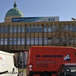 Westseite der Fachhochschule Potsdam.