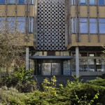 Westfassade der Fachhochschule Potsdam.