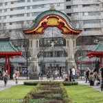 Elefantentor des Zoologischen Gartens Berlin an der Budapester Straße in Berlin-Tiergarten