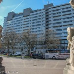 Elefantentor des Zoologischen Gartens Berlin an der Budapester Straße in Berlin-Tiergarten