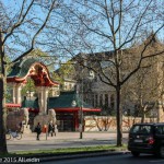 Elefantentor des Zoologischen Gartens Berlin an der Budapester Straße in Berlin-Tiergarten