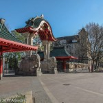 Elefantentor des Zoologischen Gartens Berlin an der Budapester Straße in Berlin-Tiergarten