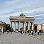 Das Brandenburger Tor in Berlin wurde 1789 - 1791 von Carl Gotthard Langhans erbaut