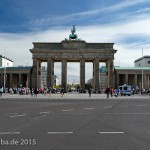 Das Brandenburger Tor in Berlin wurde 1789 - 1791 von Carl Gotthard Langhans erbaut