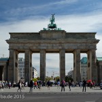 Das Brandenburger Tor in Berlin wurde 1789 - 1791 von Carl Gotthard Langhans erbaut