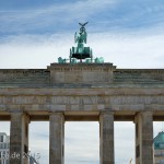 Das Brandenburger Tor in Berlin wurde 1789 - 1791 von Carl Gotthard Langhans erbaut