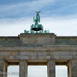 Das Brandenburger Tor in Berlin wurde 1789 - 1791 von Carl Gotthard Langhans erbaut