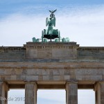 Das Brandenburger Tor in Berlin wurde 1789 - 1791 von Carl Gotthard Langhans erbaut