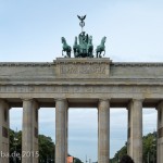 Das Brandenburger Tor in Berlin wurde 1789 - 1791 von Carl Gotthard Langhans erbaut