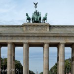 Das Brandenburger Tor in Berlin wurde 1789 - 1791 von Carl Gotthard Langhans erbaut
