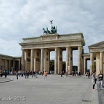 Das Brandenburger Tor in Berlin wurde 1789 - 1791 von Carl Gotthard Langhans erbaut